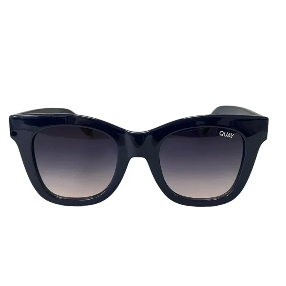 Quay Australia After Hours Sunnies Navy Blue Polarized • New - Picture 2 of 7